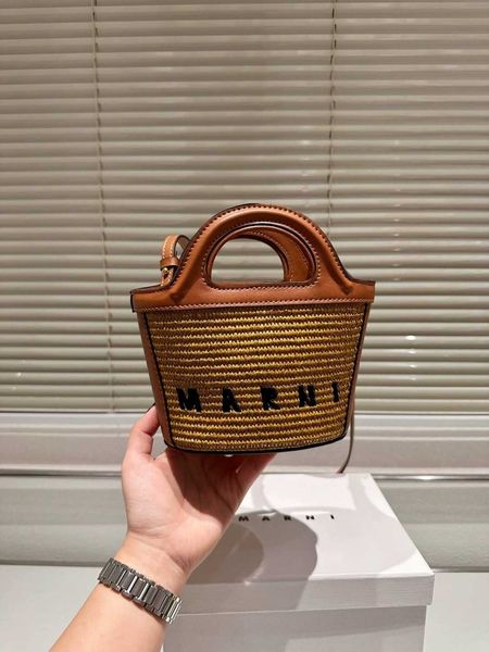 

luxuries designers bag marn weave straw fanny packs bag womens handbag shoulder tote bag purses crossbody fcdp