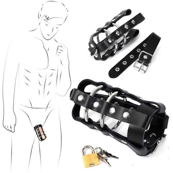 

sm ring toy men's chastity cage with lock for men 50% outlet online