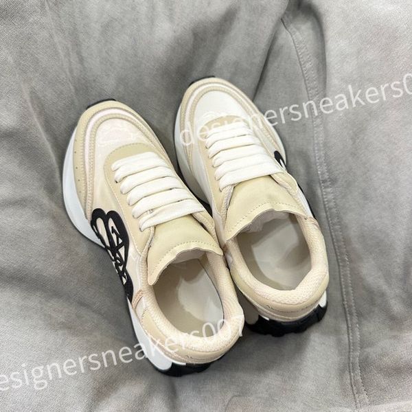 

new designer women mens casual shoes fashion genuine leather mixed color woman trainers sneakers flats loafers female footwear xsd230403, Black