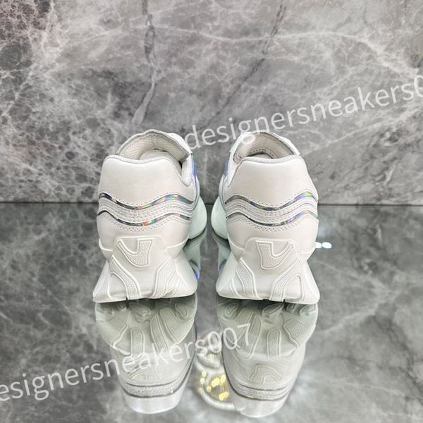 

2023 new designer women mens casual shoes fashion genuine leather mixed color woman trainers sneakers flats loafers female footwear xsd23040, Black