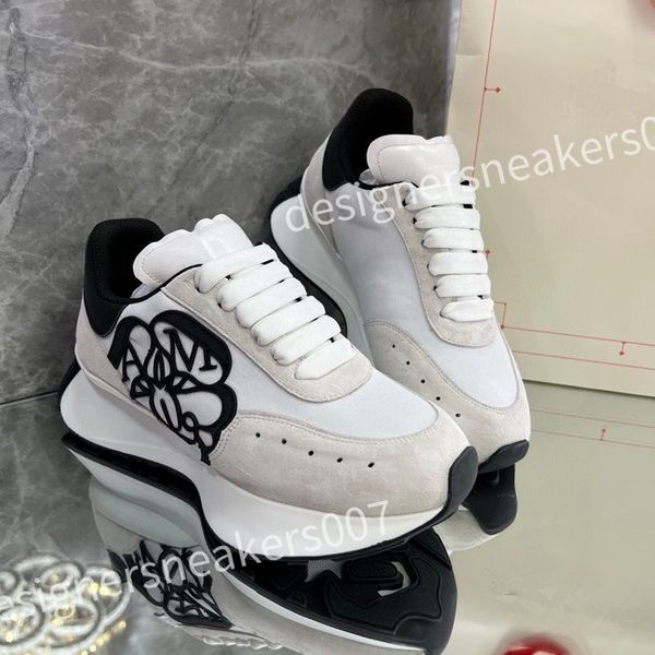 

new luxury out of office sneaker designer casual shoes men women lace-up high street leather breathable platform trainers sneakers xsd221141, Black