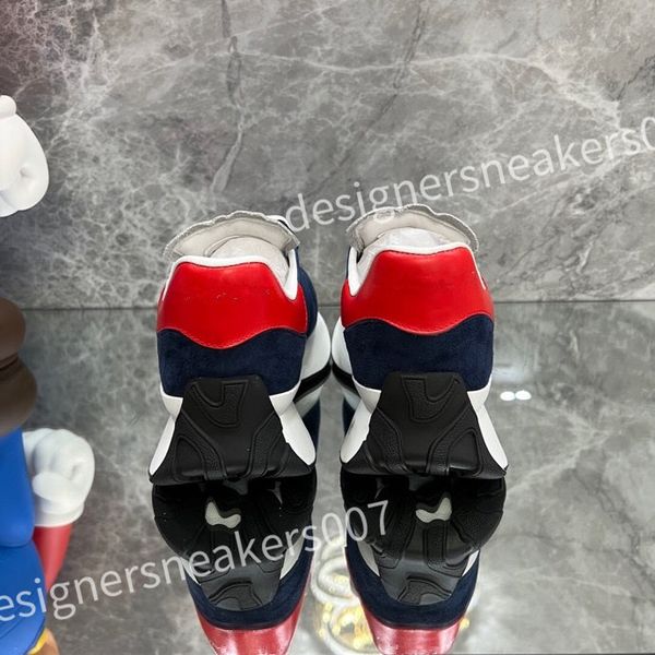 

2023 new luxury out of office sneaker designer casual shoes men women lace-up high street leather breathable platform trainers sneakers xsd2, Black