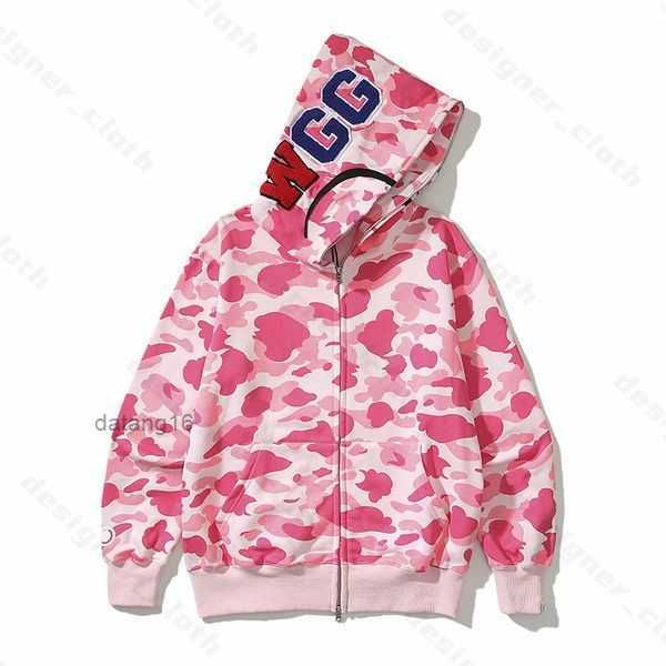 

bape mens hoodies designer hoodie shark luminous women sweatshirts letters camo hoody oversized cotton zip sweaters hoodys embroidered cardi, Black