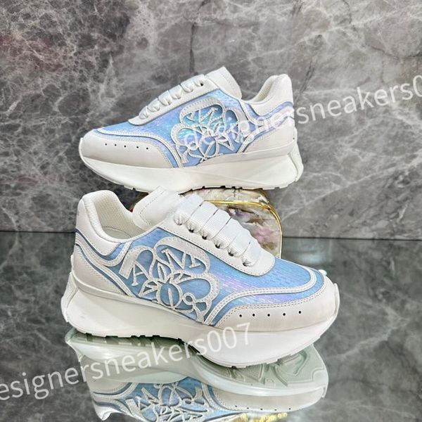 

new luxurys designer women mens casual shoes fashion genuine leather mixed color woman trainers sneakers flats loafers female footwear xsd23, Black