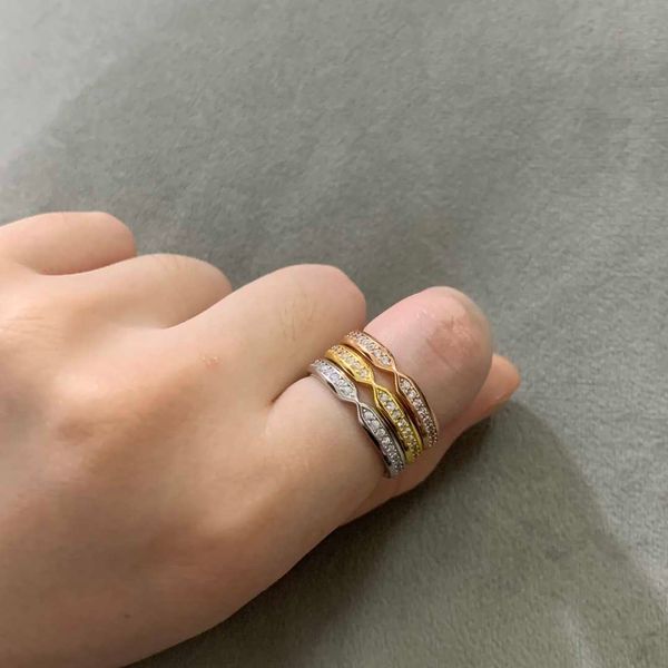 

high version tiffay s925 all body sterling silver ring fashion versatile personalized new women's edition