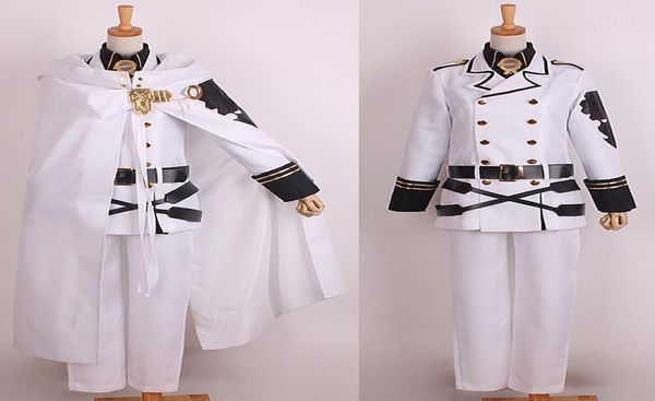 

seraph of the end mikaela hyakuya uniform cosplay costumes06442770, Black