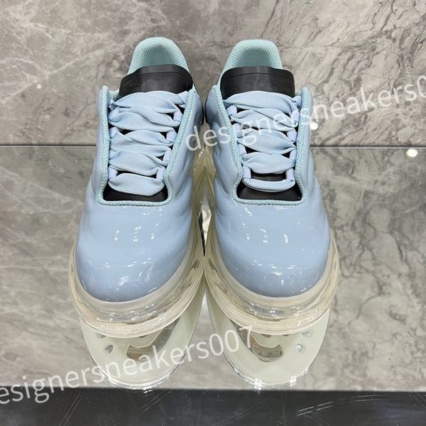 

new luxury fashion sneakers white shoes leather thick soled elevated men's and women's shoes versatile classic casual couple board, Black