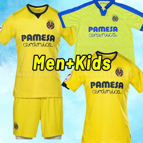 

2023 2024 villarreal cf soccer jerseys 23/24 pau gerard paco alcacer chukwueze camiseta dia a.pedraza yeremi foyth parejo jerseys men kids k, Black;yellow