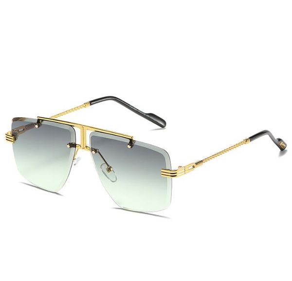 

luxury sunglasses designer letter womens mens goggle senior eyewear for women eyeglasses frame vintage metal sun glasses, White;black