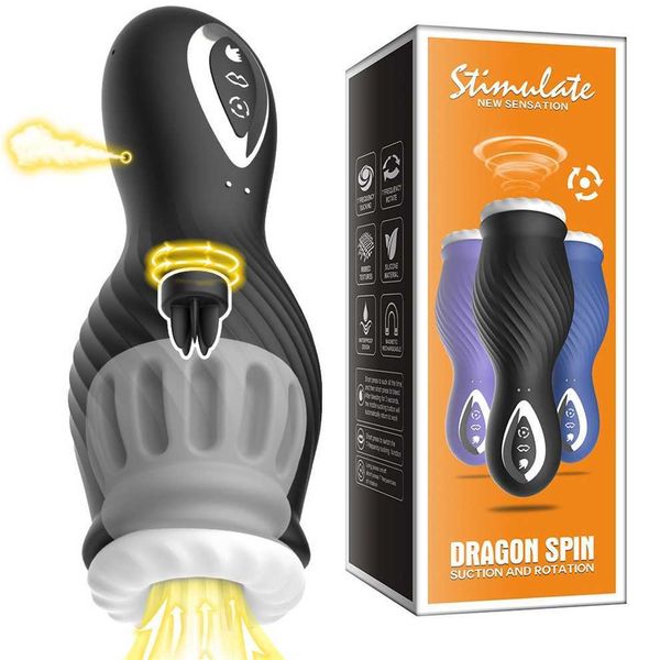 

spinning aircraft cup electric sucking massage device men's training equipment products 80% off store online sale