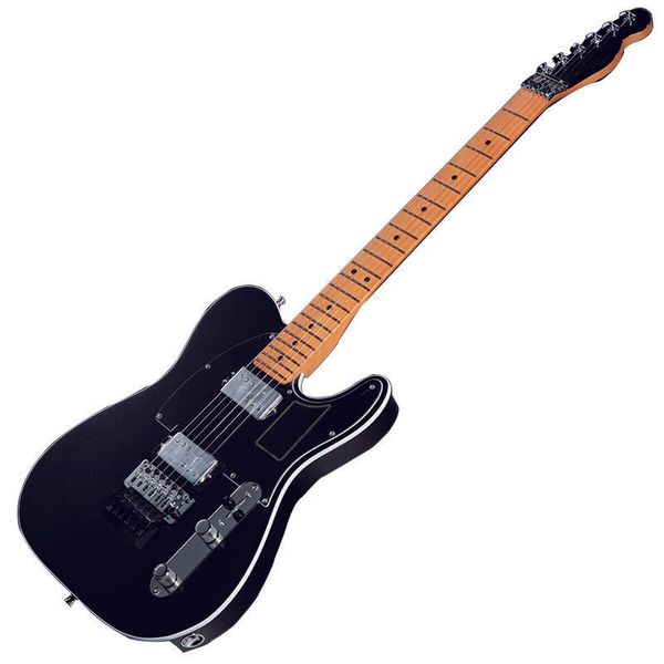 

ultra luxe tele floyd rose hh maple mystic black 3.79k electric guitar