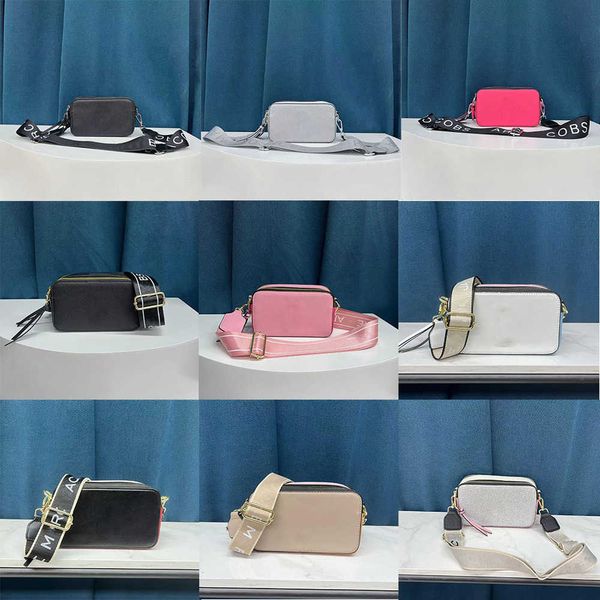 

designer snapsnew multicolor shoulder bags camera women fashion tie dye luxury leather crossbody glitter strap purse grey bag, Silver