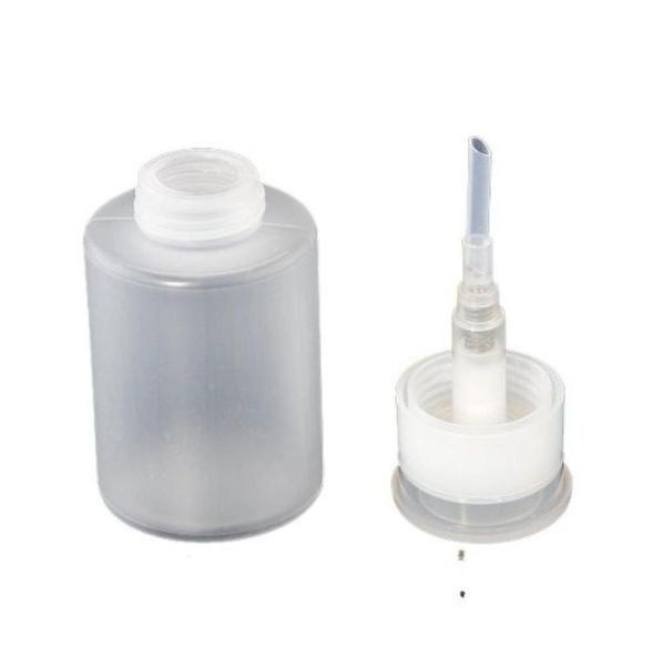 

wholehthl 150ml nail art makeup plastic pump dispenser bottle remover9270740, Silver
