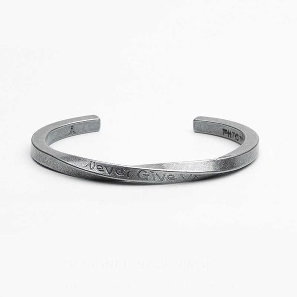 

wind mobius viking war steel men's and women's bracelet personality trend couple bracelet, Golden;silver