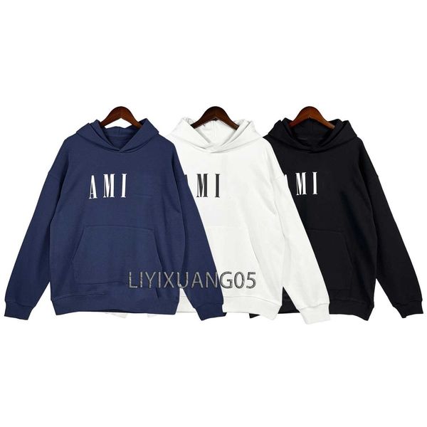 

amirri mens womnes hoodie designer graffiti hoodies sweater hoodies pullover sweatshirts hip hop letter print cottons hooded s-xl spwk, Black