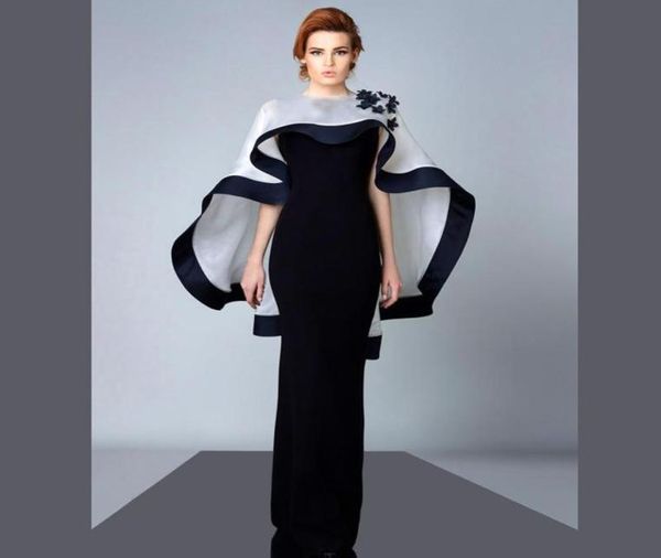 

2016 black sheath evening dresses with wrap crew neck applique floor length middle east evening gowns9095420, Black;red