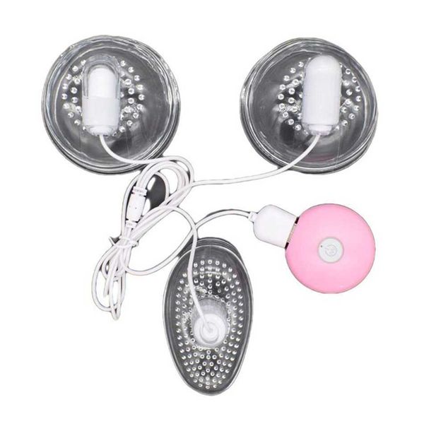 

breast sucking licking and scratching breasts stimulation device products three head rechargeable shock absorbing breast massager 50% outlet