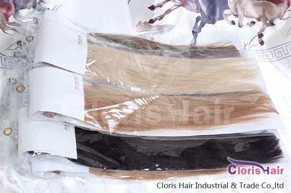 

100 strand easy loop silicone micro ring beads human hair extensions peruvian remy hair natural straight 05gs 1822quot8 colo6455625, Black