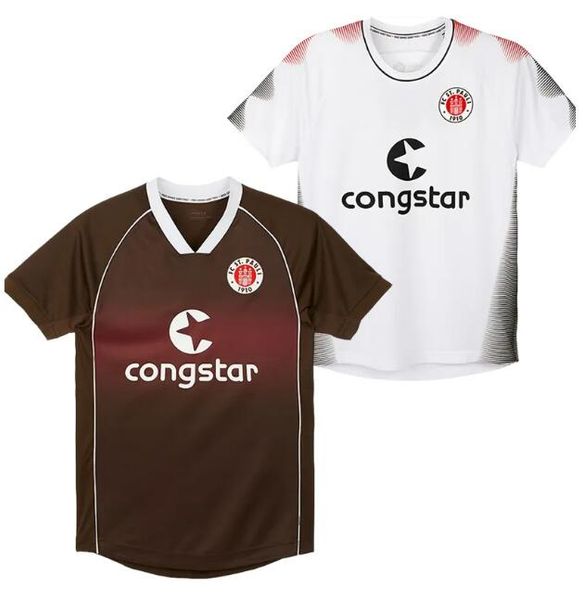 

23-24 st pauli soccer jerseys customized home thai quality kingcaps 20 becker 7 irvine 17 kyereh 30 hartel 8 smith 23 paqarada 18 medic foot, Black;yellow