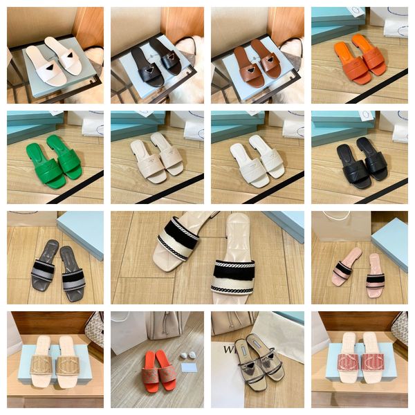 

designer slippers shoe sandals beach slide quality slipper fashion fluffy for lady designer slippers luxury slides men women summer rubber s, Black