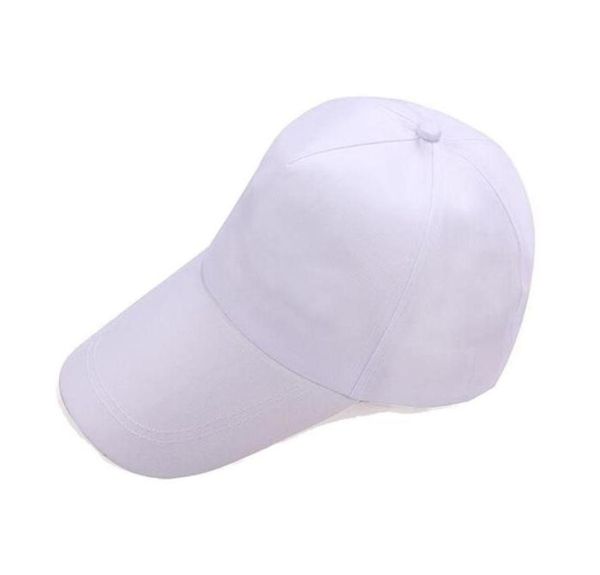 

plain blank sublimation cap polyester heat transfer baseba caps hat with adjustable snapback whole lot c09274078611, Black;white