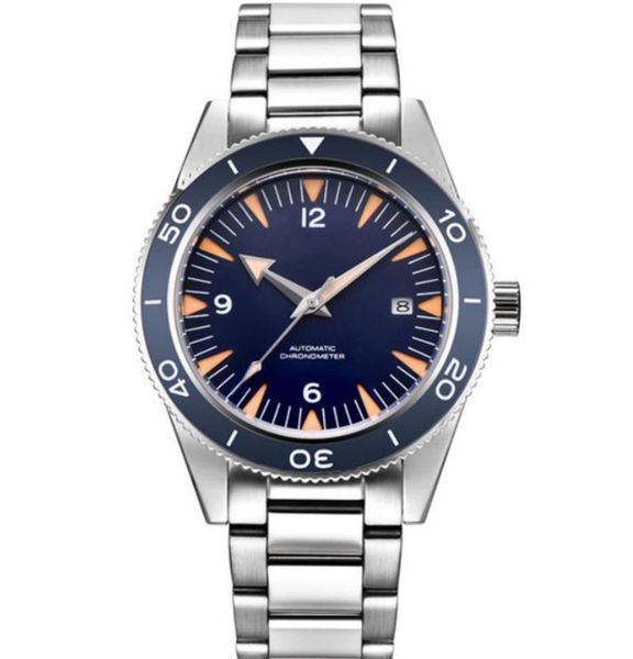 

2023 100 waterproof mens 41mm sapphire ceramic bezel male mechanical clock diver sports automatic wristwatch aa1, Slivery;golden