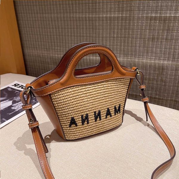 

luxuries designers bag marn weave straw fanny packs bag womens handbag shoulder tote bag purses crossbody 4g6e