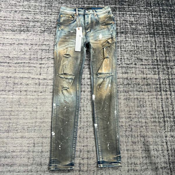 

pb160 mens jeans black cargo pants designer jeans skinny stickers light wash ripped motorcycle rock revival joggers true religions casual el, Blue