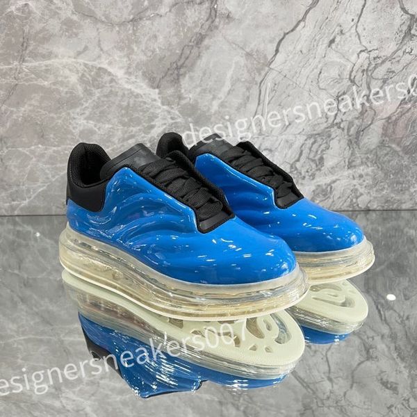 

new fashion sneakers white shoes leather thick soled elevated men's and women's shoes versatile classic casual couple board shoes, Black