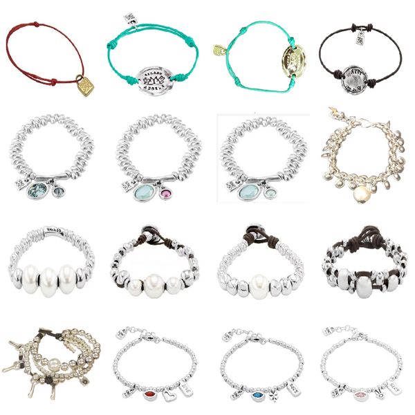 

experience timeless elegance with the uno de 50 2023 silver bracelet - handcrafted in 925 sterling silver jewelry bangles, Black