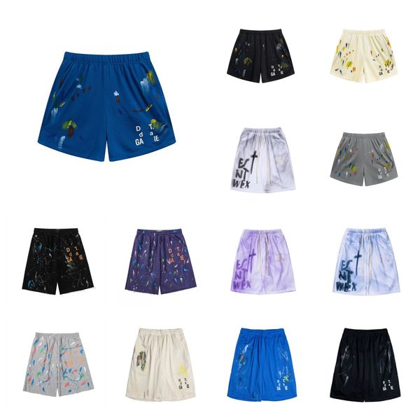 

summer galleryes dept mens shorts pants sweat pant trend pure women's shorts loose casual letter printed shorts cotton casual pant s-xl, White;black