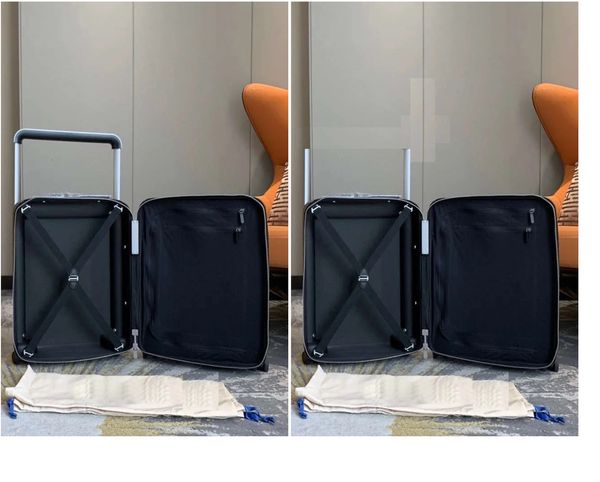 

golf bagszon 55 luggage suitcase hor 55 boarding rolling spinner travel universal wheel wom trolley box cloud star luxury designer trunk bag, Black;red