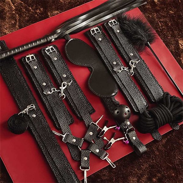 

bed strap with breast clip set couple toys training and binding tools supplies 70% off factory outlet sale