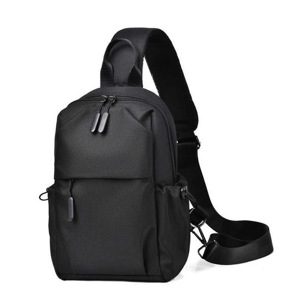 

the new men's chest bag is fashionable simple and durable. crossbody bag going out mobile phone bag