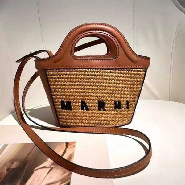 

luxuries designers bag marn weave straw fanny packs bag womens handbag shoulder tote bag purses crossbody z1vp