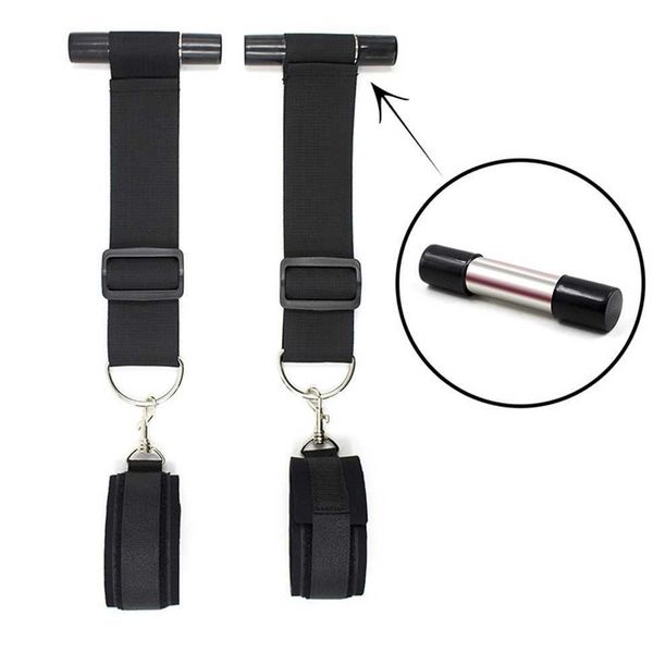 

toy supplies alternative couple binding belt hanging door carmen handcuffs 70% off factory outlet sale