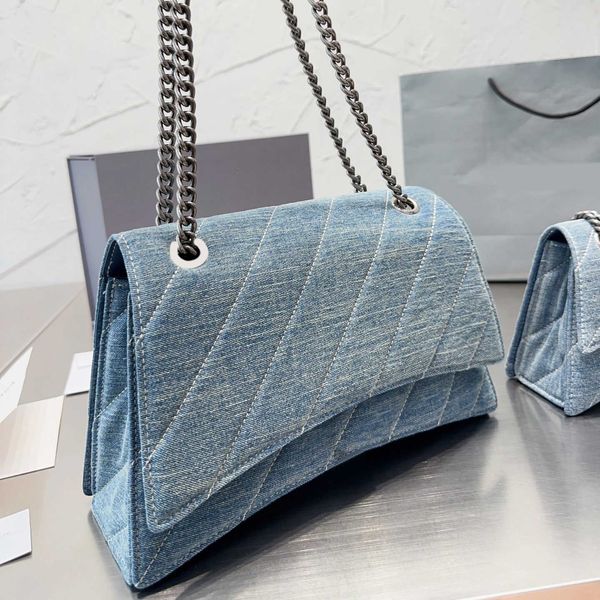 

denim luxury handbags women vintage tote bags designer classic shopping tote handbag wallet lady shopping purses 230715