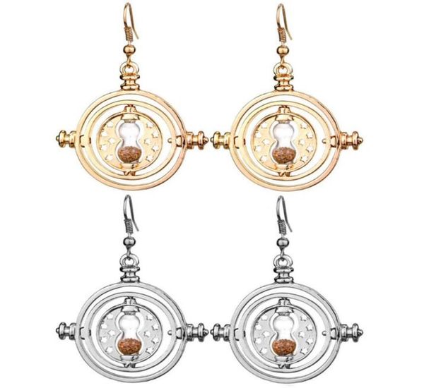 

earring hourglass time converter earring time-turner earrings4094003, Silver