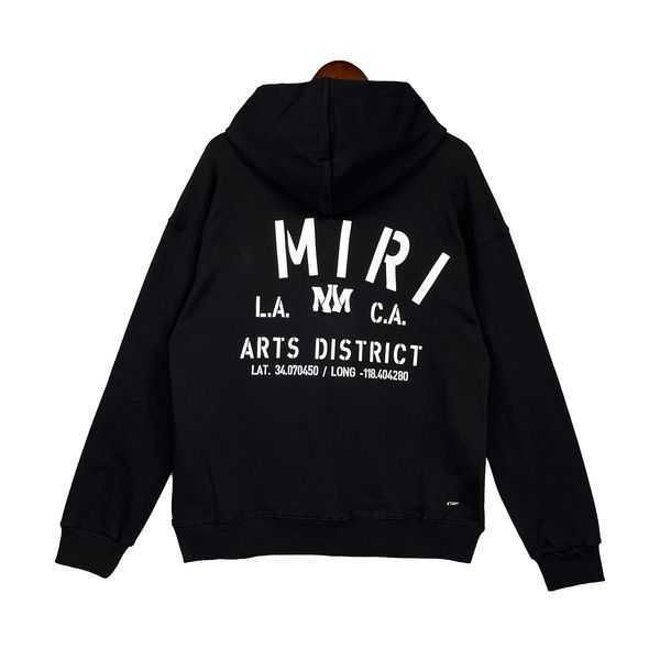 

amirri mens womnes hoodie designer graffiti hoodies sweater hoodies pullover sweatshirts hip hop letter print cottons hooded s-xl 10 qvki, Black