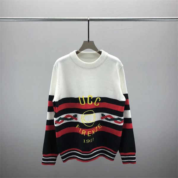 

2 designers men womens sweaters senior classic leisure multicolor autumn winter keep warm comfortable 17 kinds of choice oversize clothingq2, White;black