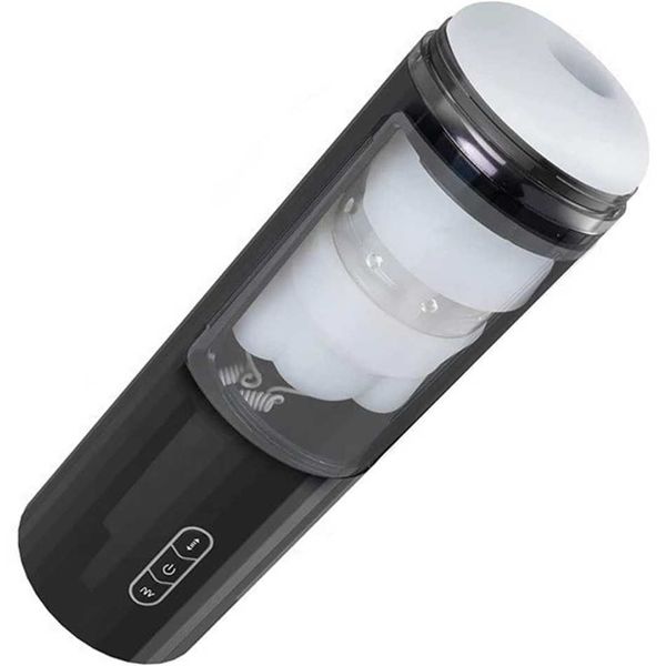 

men's aircraft cup fully automatic telescopic sucking clip deep throat vibration male masturator products 50% outlet online