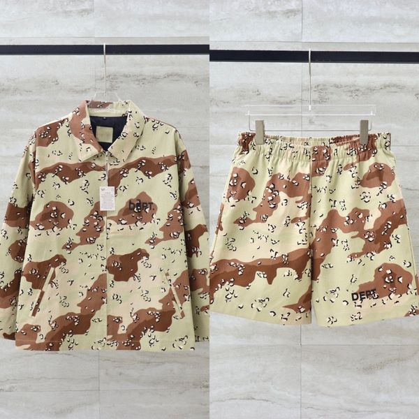 

designer camouflage mens military zipper jackets fashion men sports suit hip hop street long sleeve suit streetwear men coats, Black;brown