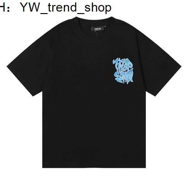 

trapstar mens t-shirts designer fashion men casual t-shirt printed clothing street hip-hop short-sleeved sportswear 51, White;black