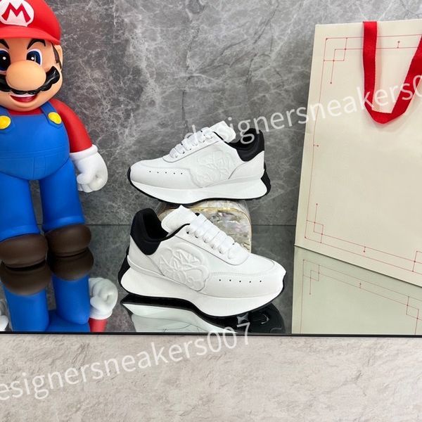 

2023 luxury out of office sneaker designer casual shoe men women lace-up high street leather breathable platform trainers sneakers xsd221140, Black