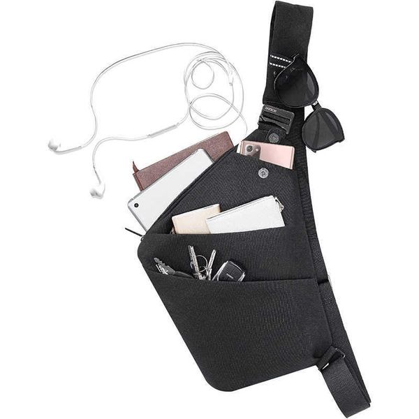 

outdoor running crossbody chest bag cycling mountaineering mobile phone bag