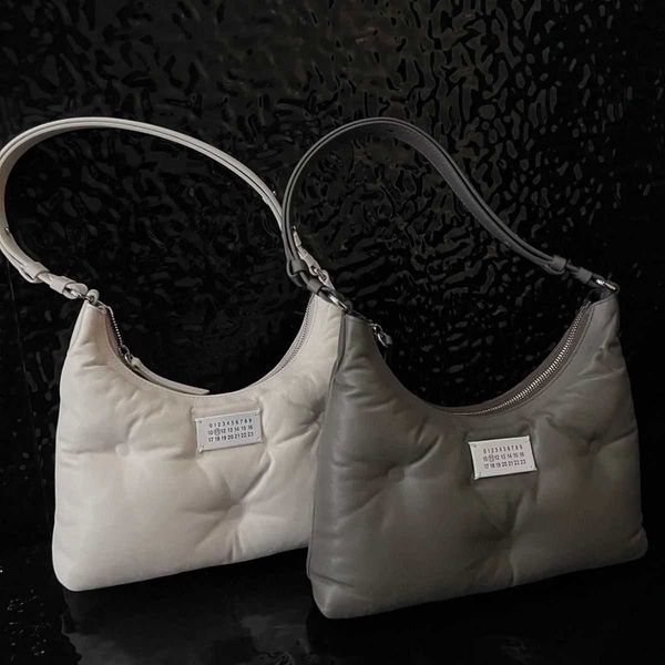 

argiela mm6 majira totes hangbag glam slam hobo women's sheepskin style leather cloud bag single shoulder underarm bag u0b4
