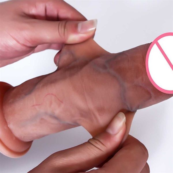 

double skinned women's manual silicone artificial stick for adults 70% off factory outlet sale