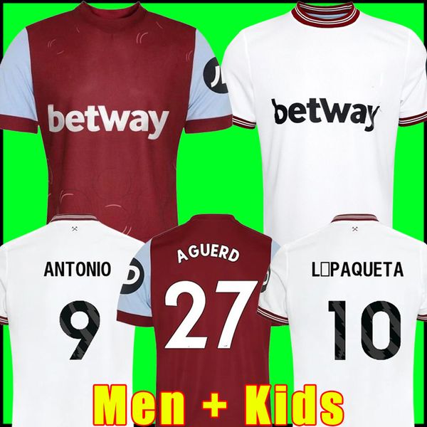 

23 24 west hams .paqueta soccer jerseys bowen antonio emerson soucek fornals downes scamacca benrahma ings 2023 2024 football shirt unifrom, Black;yellow