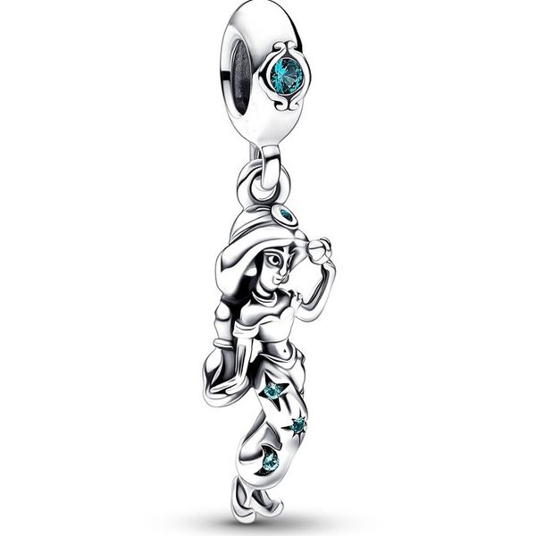 

fits pandora bracelets 20pcs cartoon princess teapot magic lamp dangle silver charms fits pandora charm bracelet beads for jewelry making 92, Black
