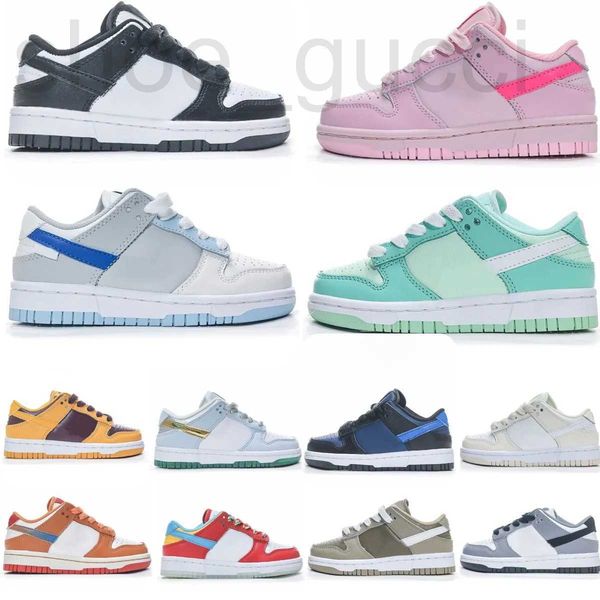 

new fashion toddlers shoes sb low designer boys girls dunkes sneakers pink blue bear toddler skateboard kid shoe boy children sneaker size 2, Black